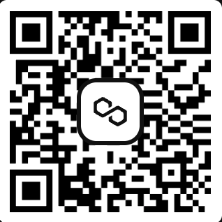 Polygon donation QR code